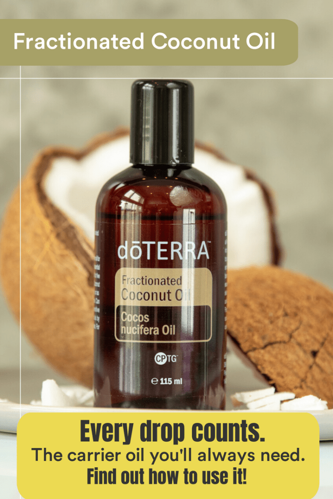 Fractionated coconut oil