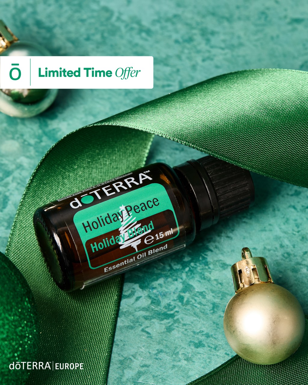 Az ünnepi nyugalom titka – ismerd meg a doTERRA Holiday Peace&nbsp;keveréket