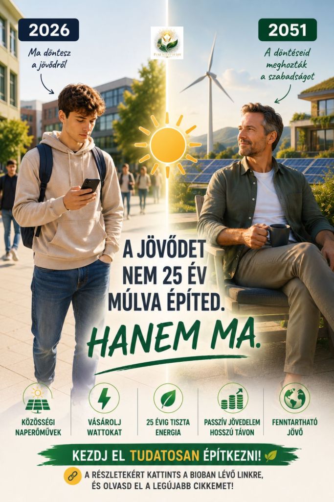 A jövődet most építed