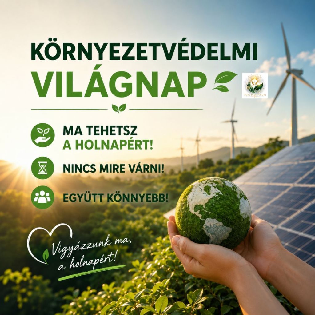 Környezetvédelmi világnap. 
Ma tehetsz a holnapért.