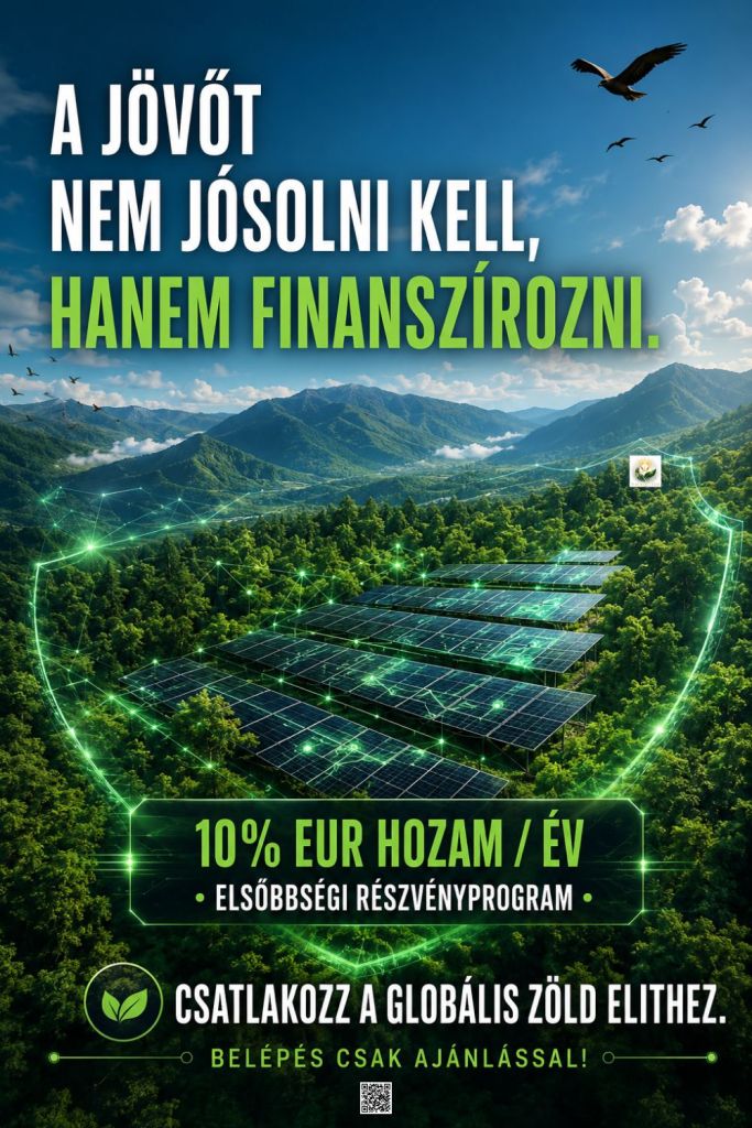 Részvény. Csatlakozz a Globális Zöld elithez
