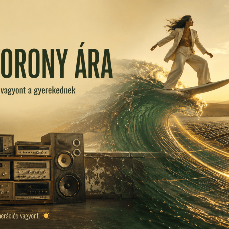 🎵 A HIFI torony ára avagy hogyan NE építs vagyont a gyerekednek?&nbsp;🎶