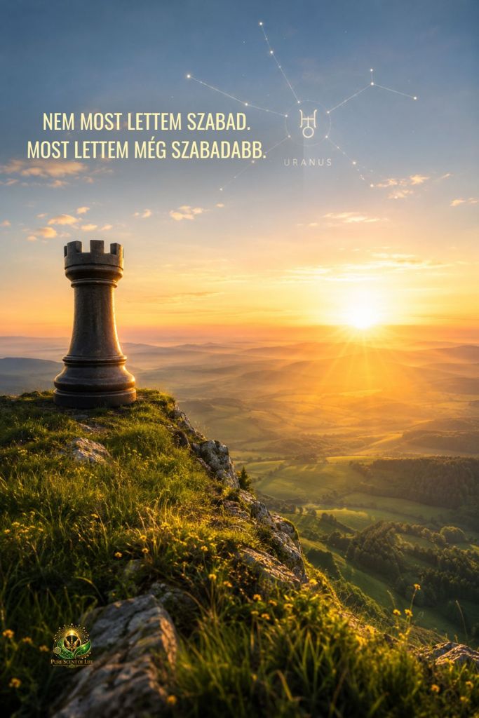 Nem most lettem szabad.
Most lettem még szabadabb.