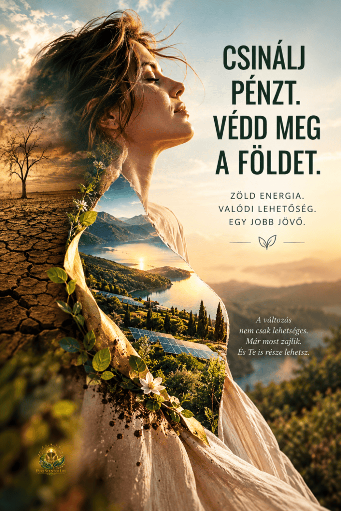 Zöld energia.
Valódi lehetőség.
Egy jobb jövő.